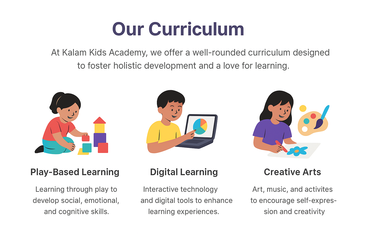 Our Curriculum & Programs