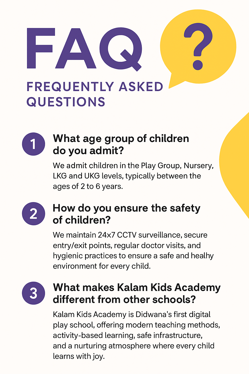 Faqs